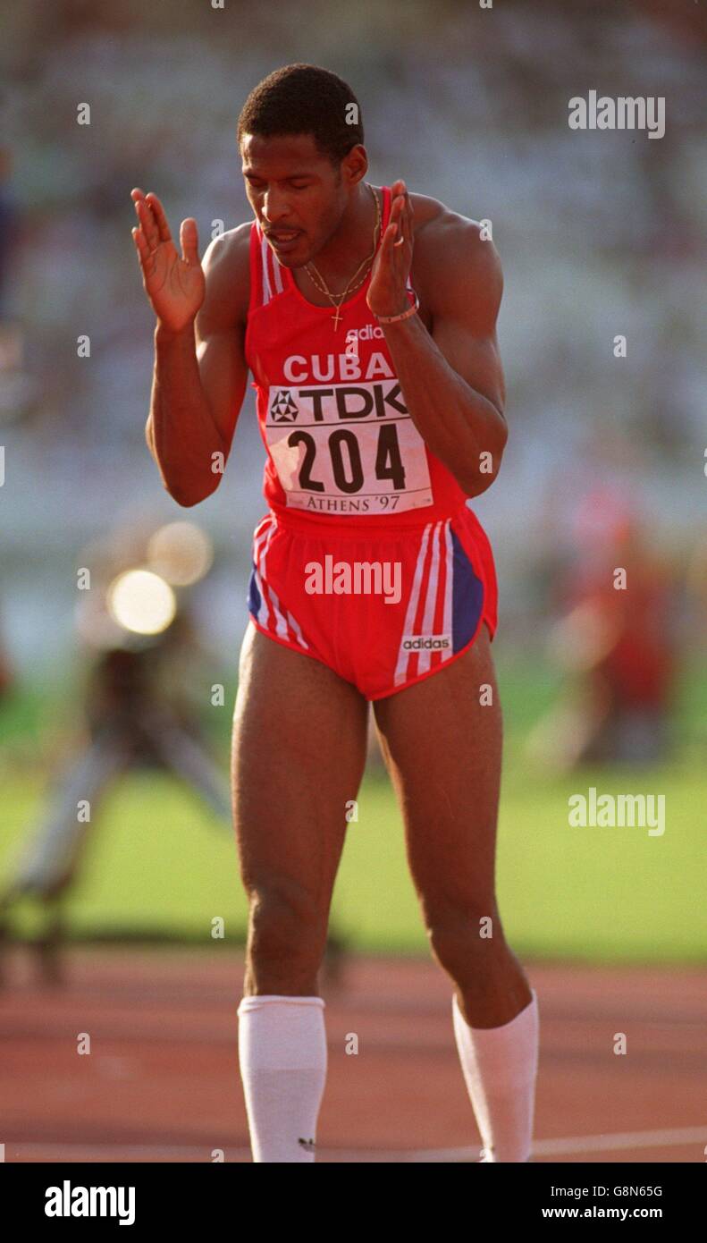 Atletismo Sexto Campeonato Mundial IAAF Atenas Final de salto