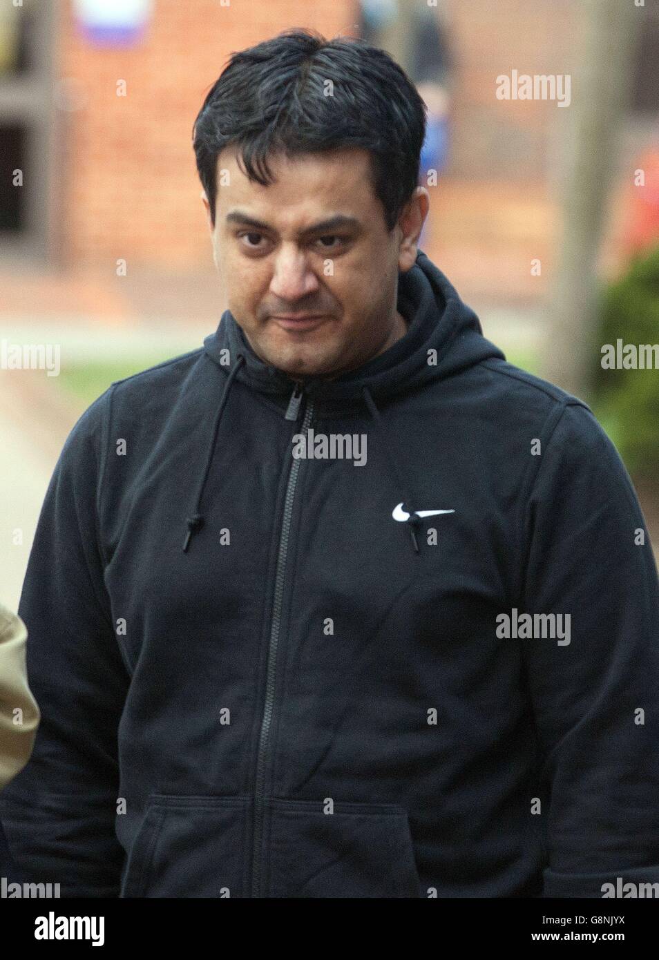 Nabeel Waseem caso judicial Foto de stock