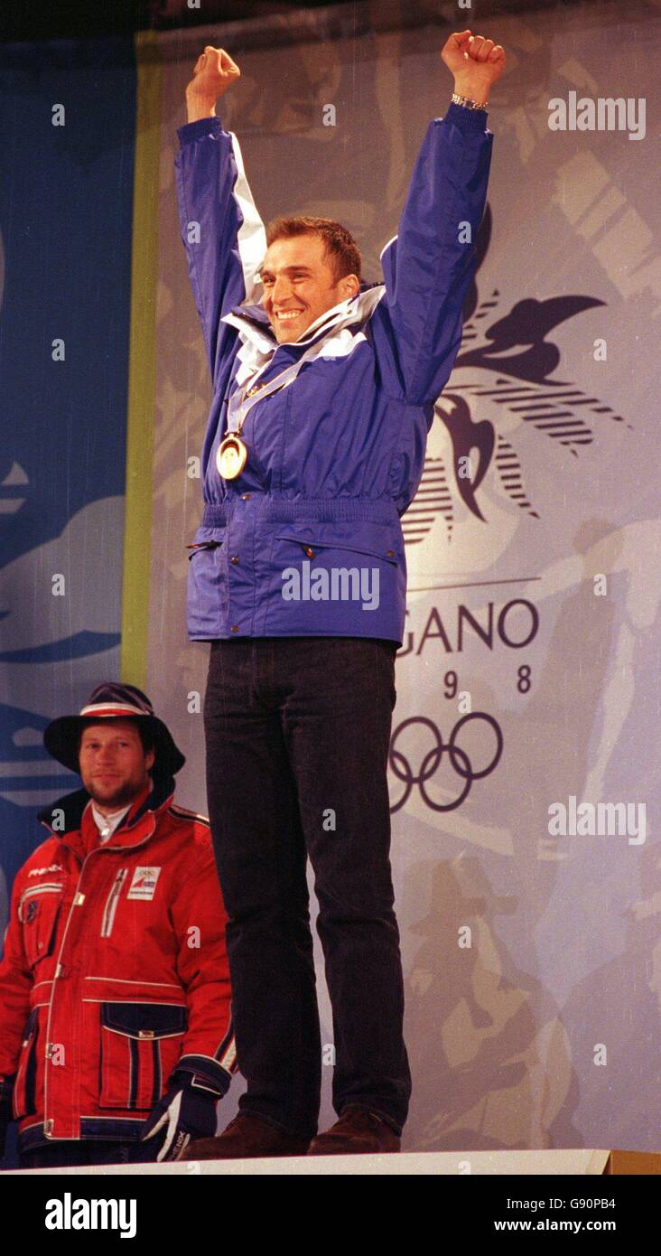 Ceremonia de entrega de medallas de los Juegos Olímpicos de Invierno de