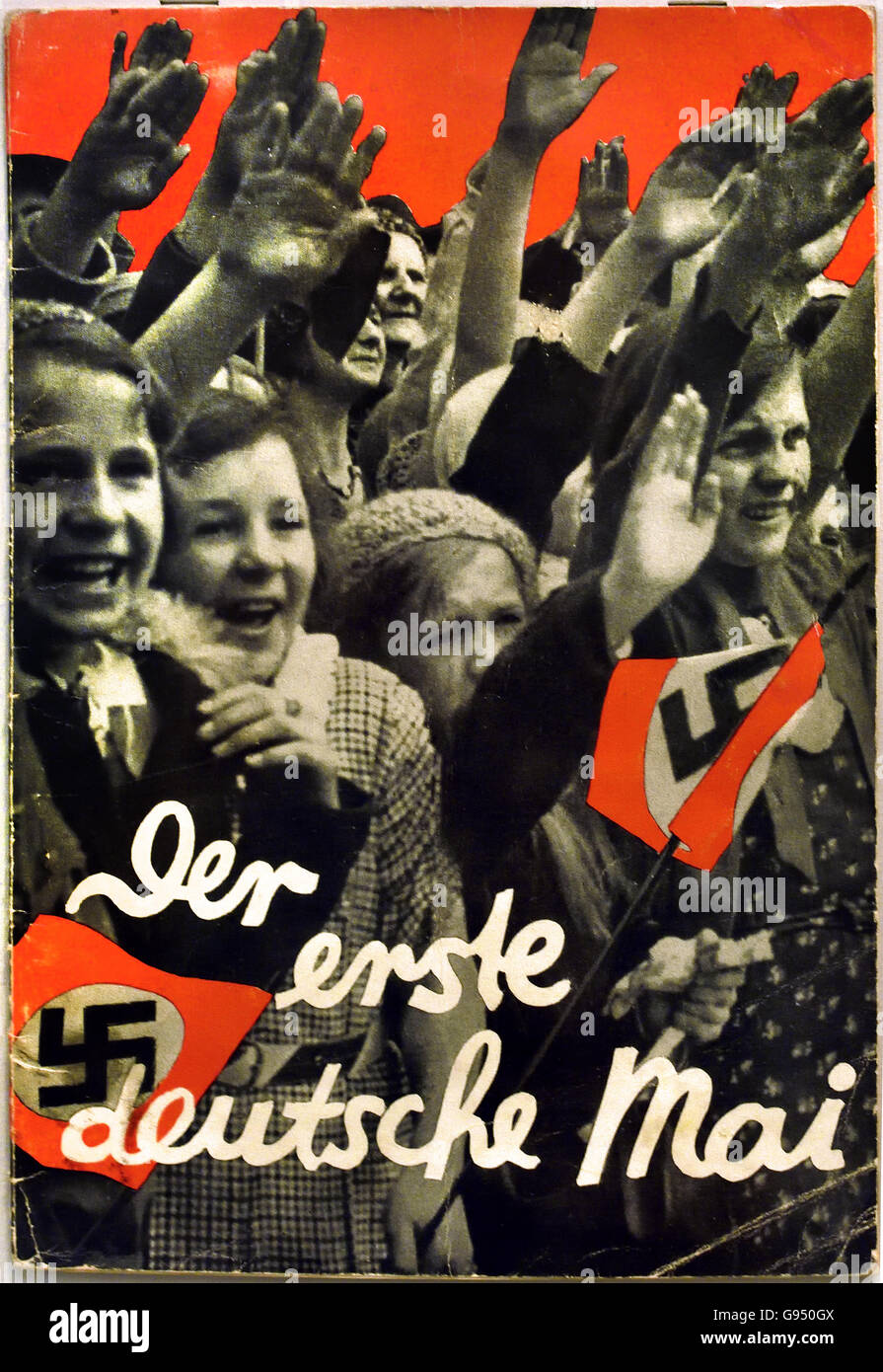 Der erste Deutsche Mai 1933 Día del Trabajo Nacional 1933 ) La Alemania nazi ( Berlín Periódico Ilustrado ) Foto de stock