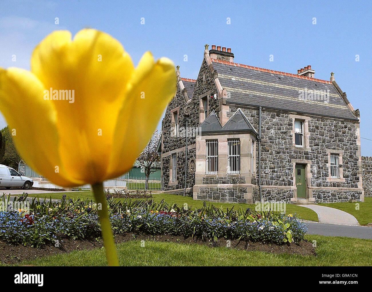 El Gate Lodge, de 133 años de antigüedad, está en la entrada del