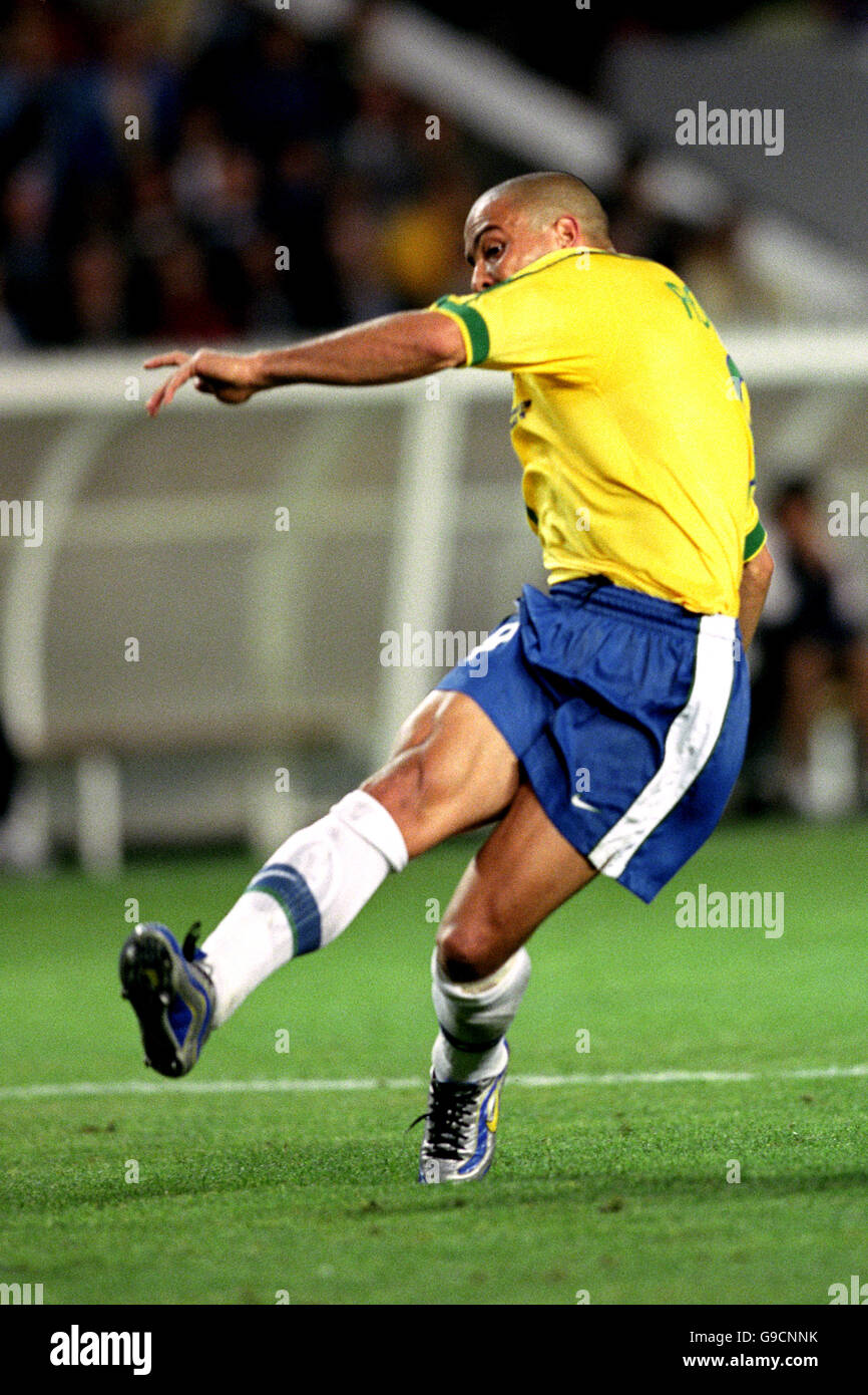 - Copa Mundial de Fútbol Francia 1998 - Segunda Ronda - Brasil v Chile - Parc des Princes Foto de stock