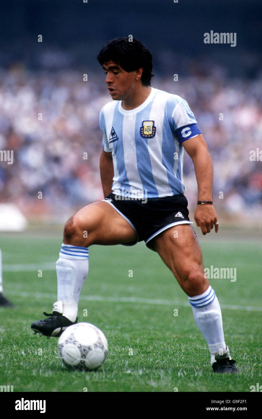 Copa Mundial de Fútbol México 86 - Argentina Fotografía de stock - Alamy