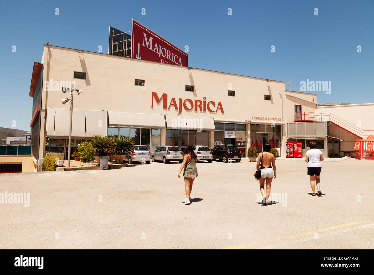La fábrica de perlas Majórica y tienda, Manacor, Mallorca, España Europa  Fotografía de stock - Alamy