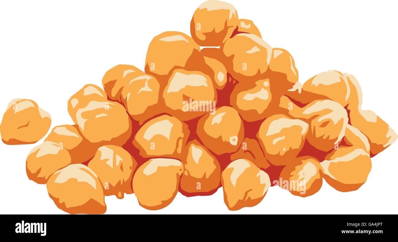 Garbanzos Ilustración Vector Clipart Imagen Vector de stock Alamy