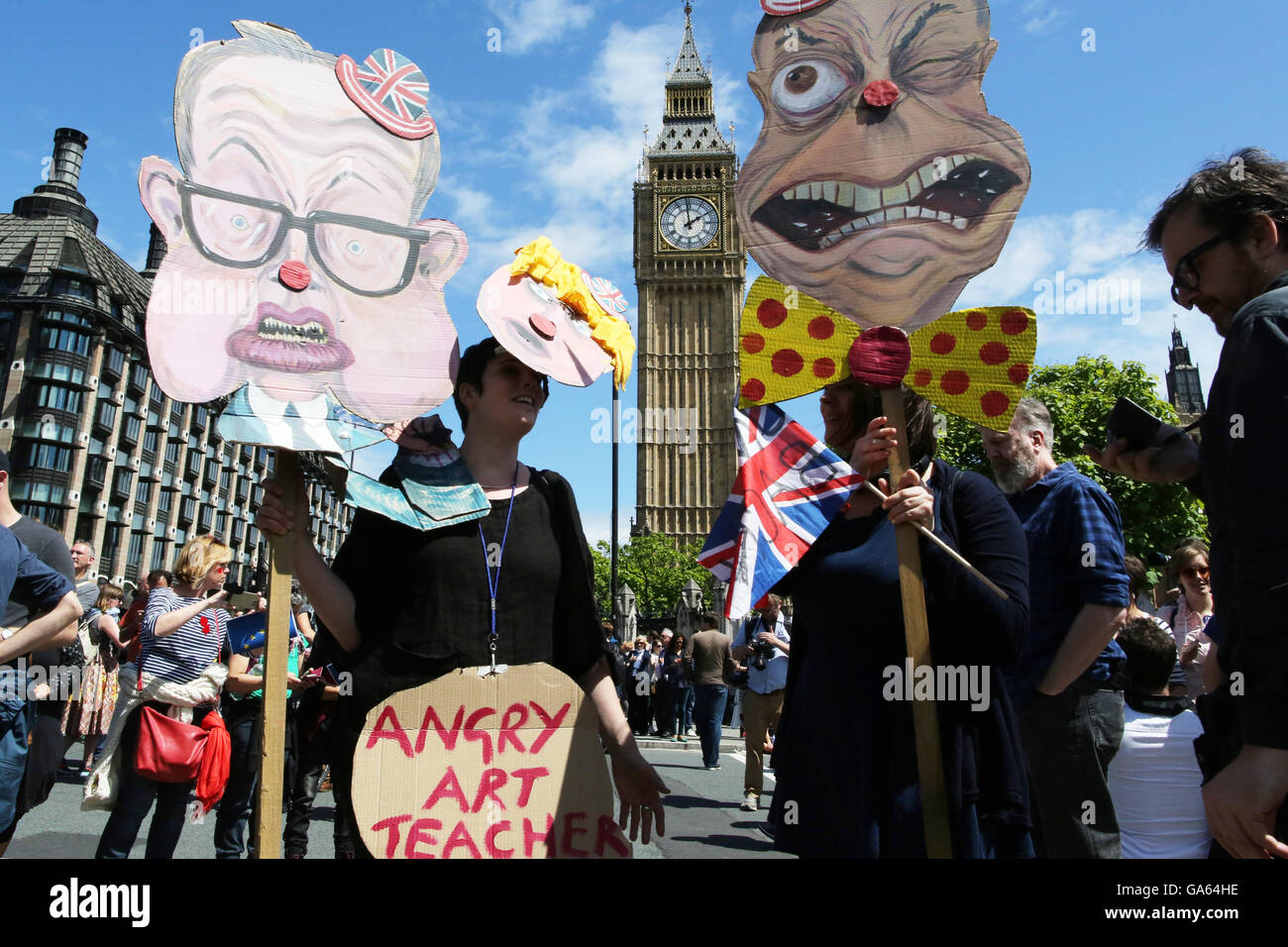02/07/2016 Marzo para Europa, Anti-Brexit protesta, Londres, Reino Unido. Foto de stock
