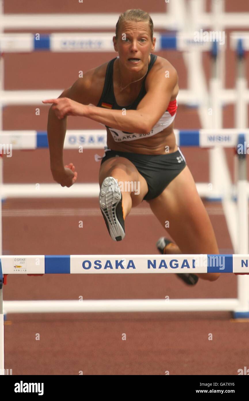 Atletismo - Campeonatos Mundiales de Atletismo de la IAAF - 2007 - Osaka Nagai Stadium Foto de stock