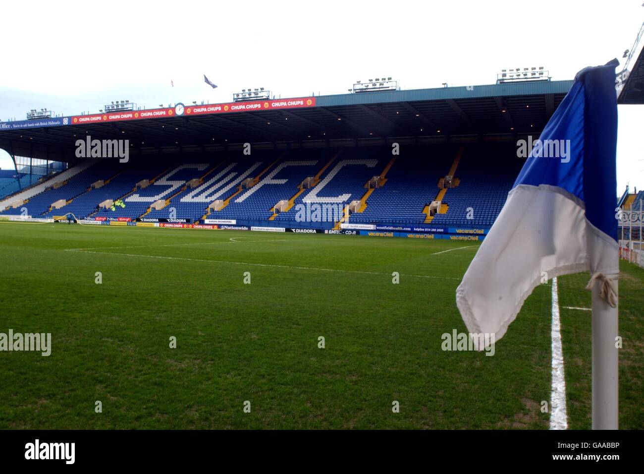 Fútbol - Nationwide League Division One - Sheffield Miércoles contra Wolverhampton Wanderers. Estadio Foto de stock