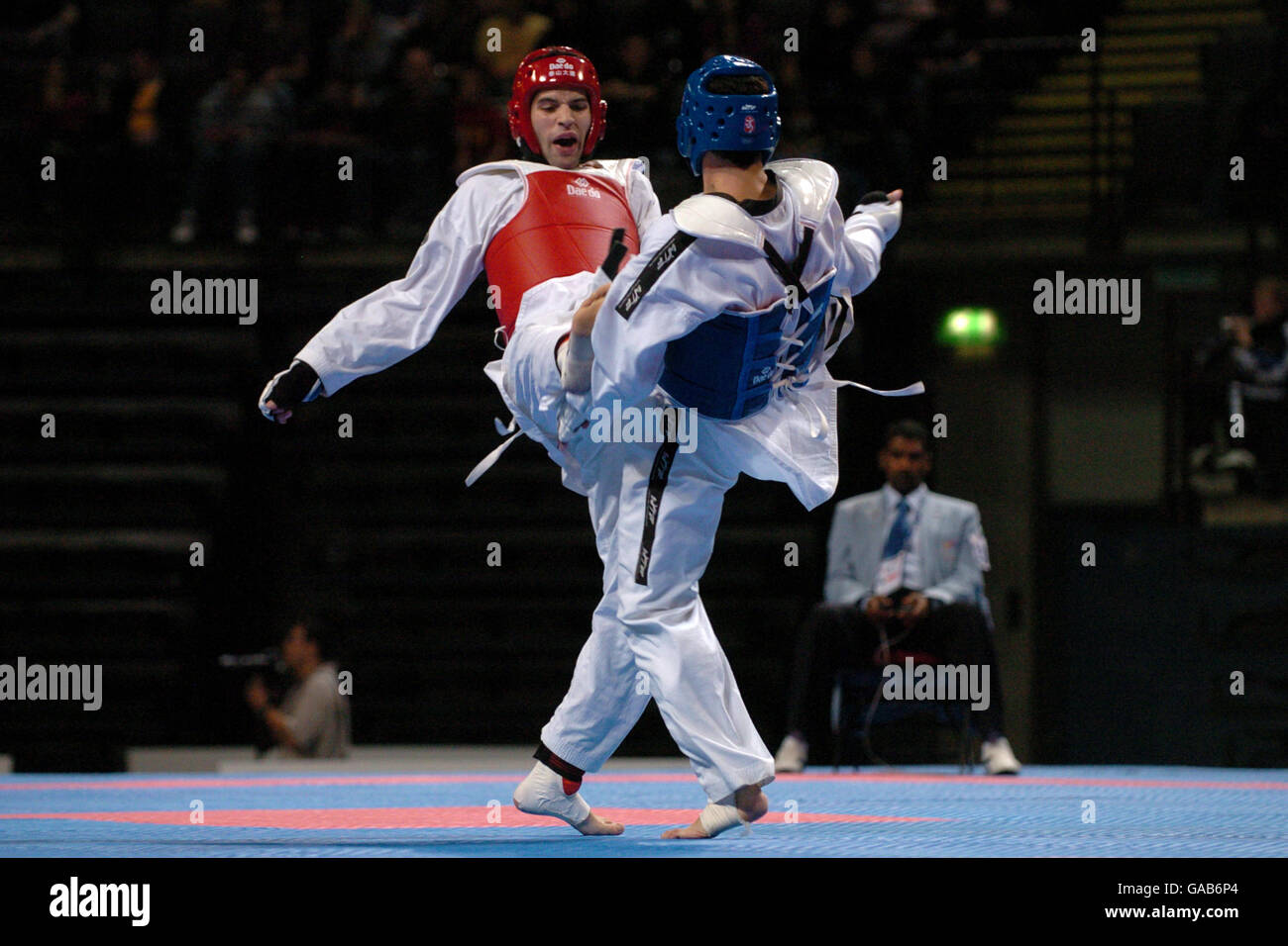 Atletismo - 2007 World Taekwondo Pekín Preolimpico - MEN Arena Foto de stock