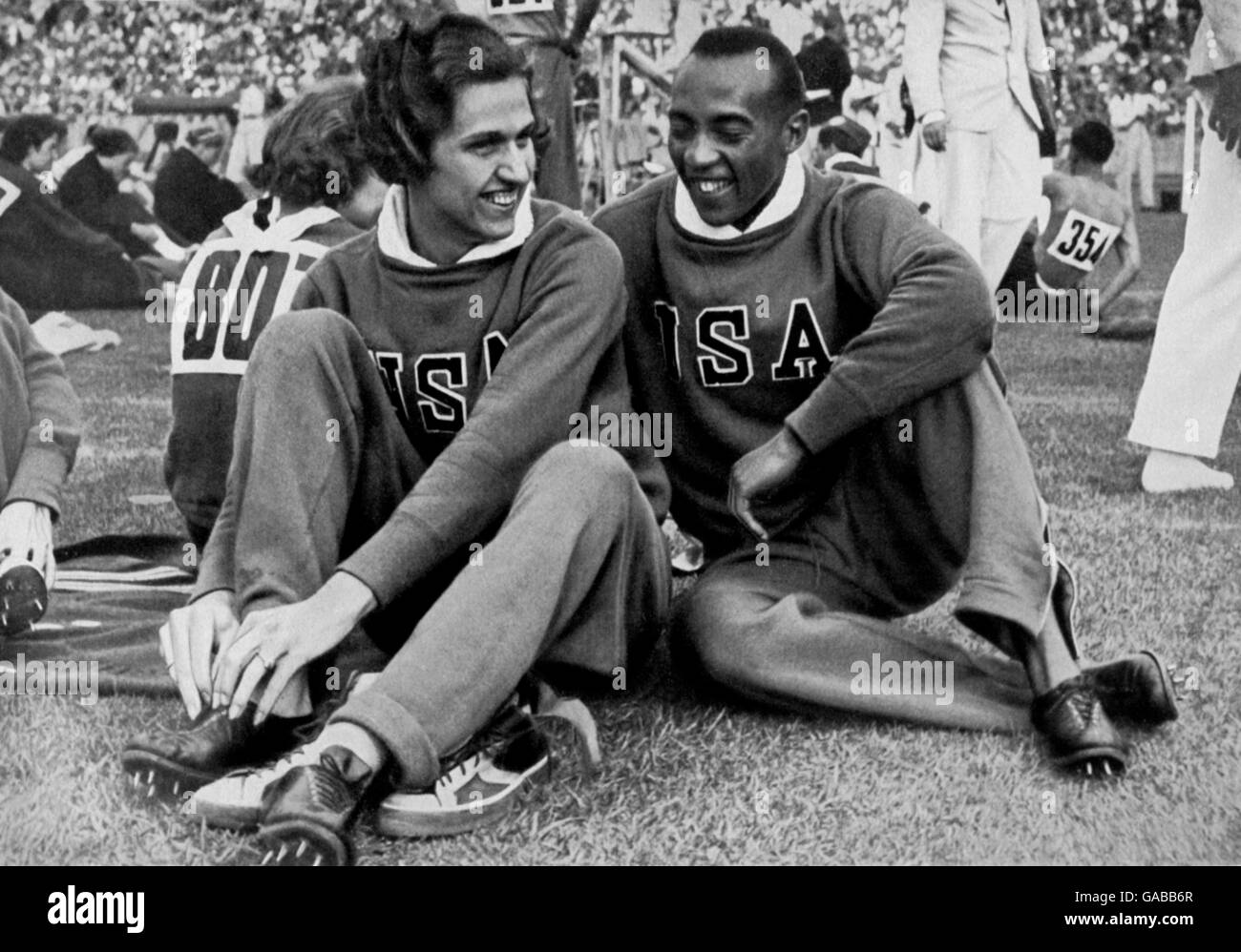 Atletismo - Juegos Olímpicos de Berlín de 1936 Foto de stock