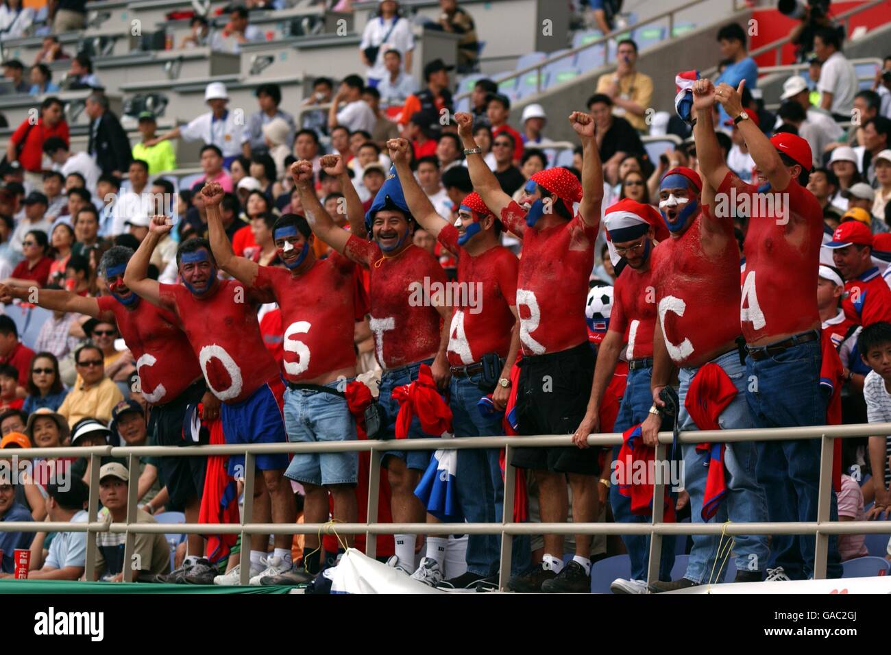 Fútbol Copa Mundial de la FIFA 2002 Grupo C Costa Rica contra