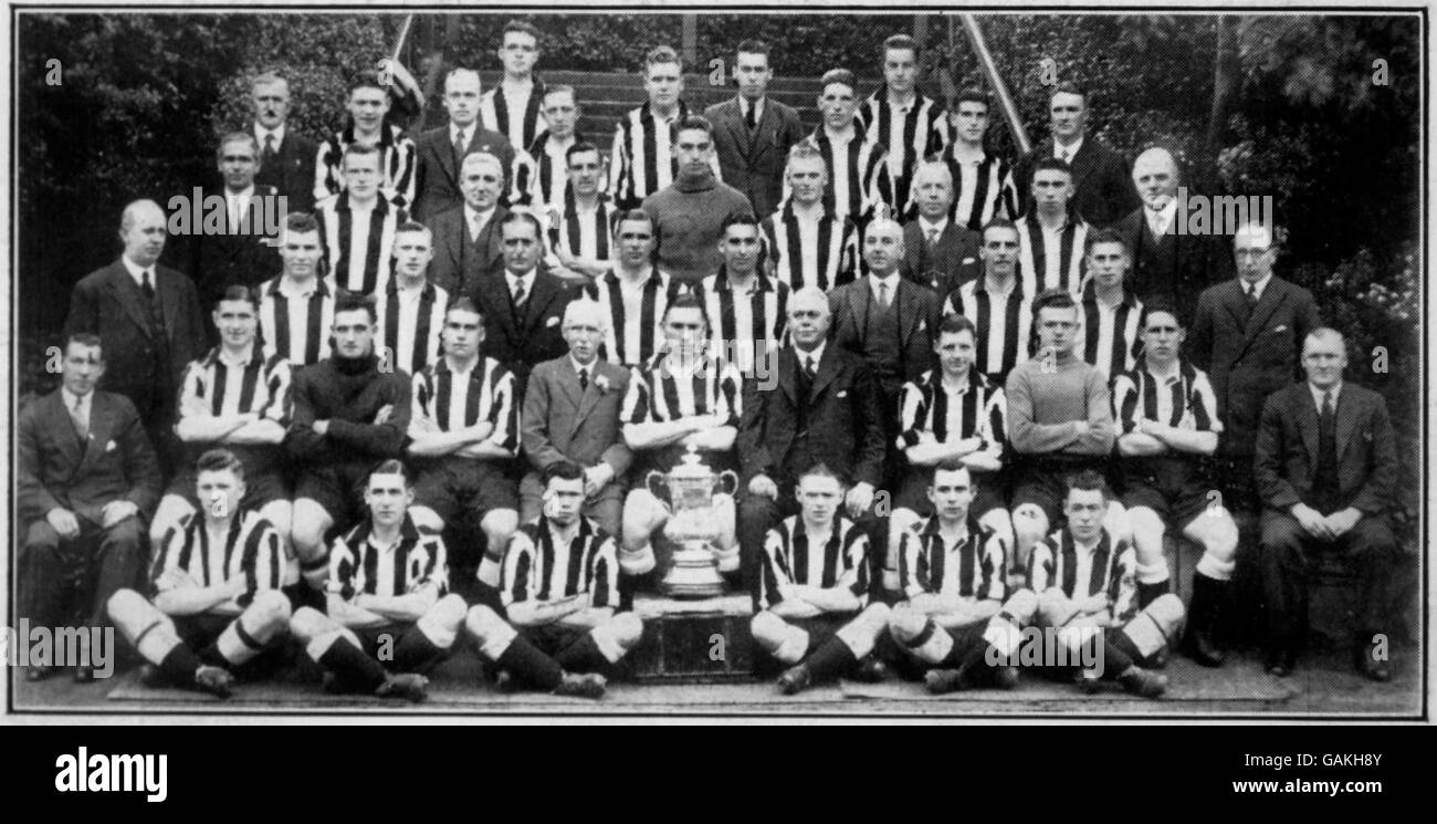 División de la Liga de Fútbol Soccer - Uno - Newcastle United Photocall Foto de stock