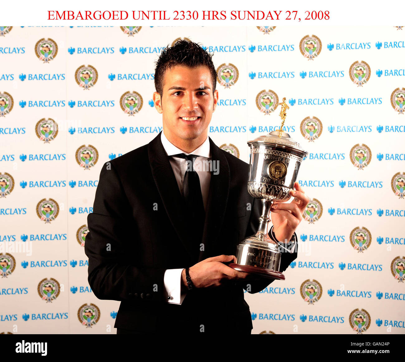 Fútbol - PFA Jugador del Año Premios 2008 - Grosvenor Hotel Foto de stock