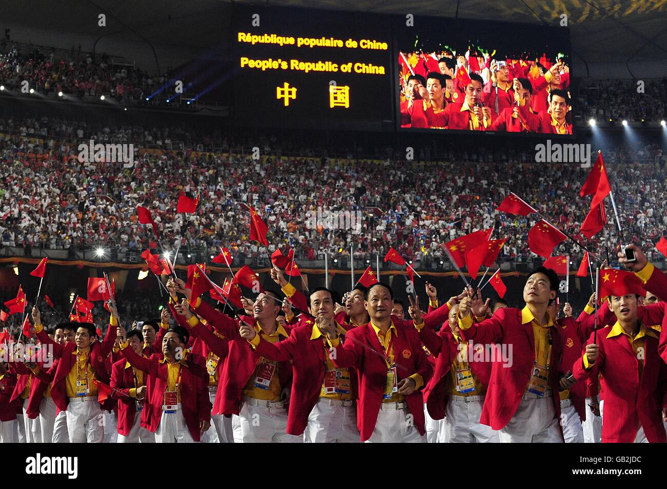 Olimpiadas Juegos Olímpicos de Pekín 2008 Ceremonia de Apertura