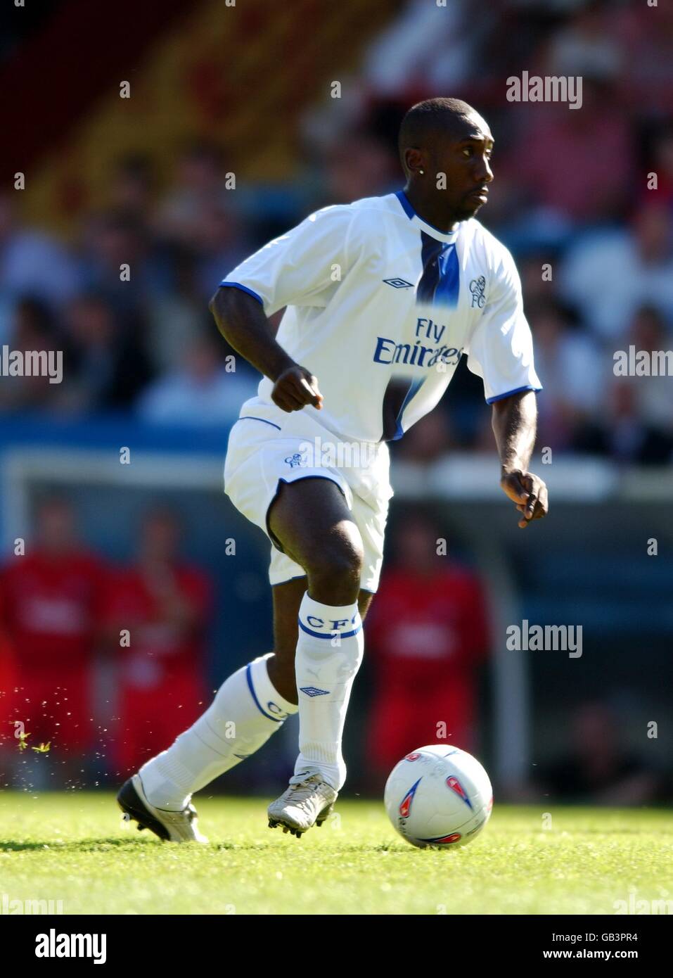 Fútbol - Amistable - Crystal Palace contra Chelsea. Jimmy Floyd Hasselbaink de Chelsea Foto de stock