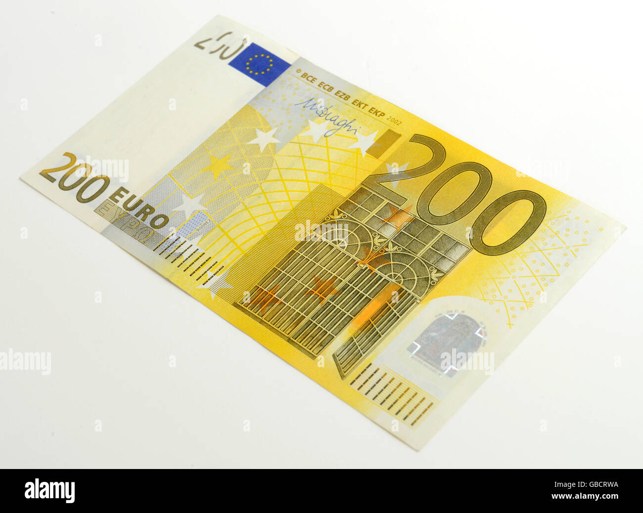 200-Euroschein Foto de stock
