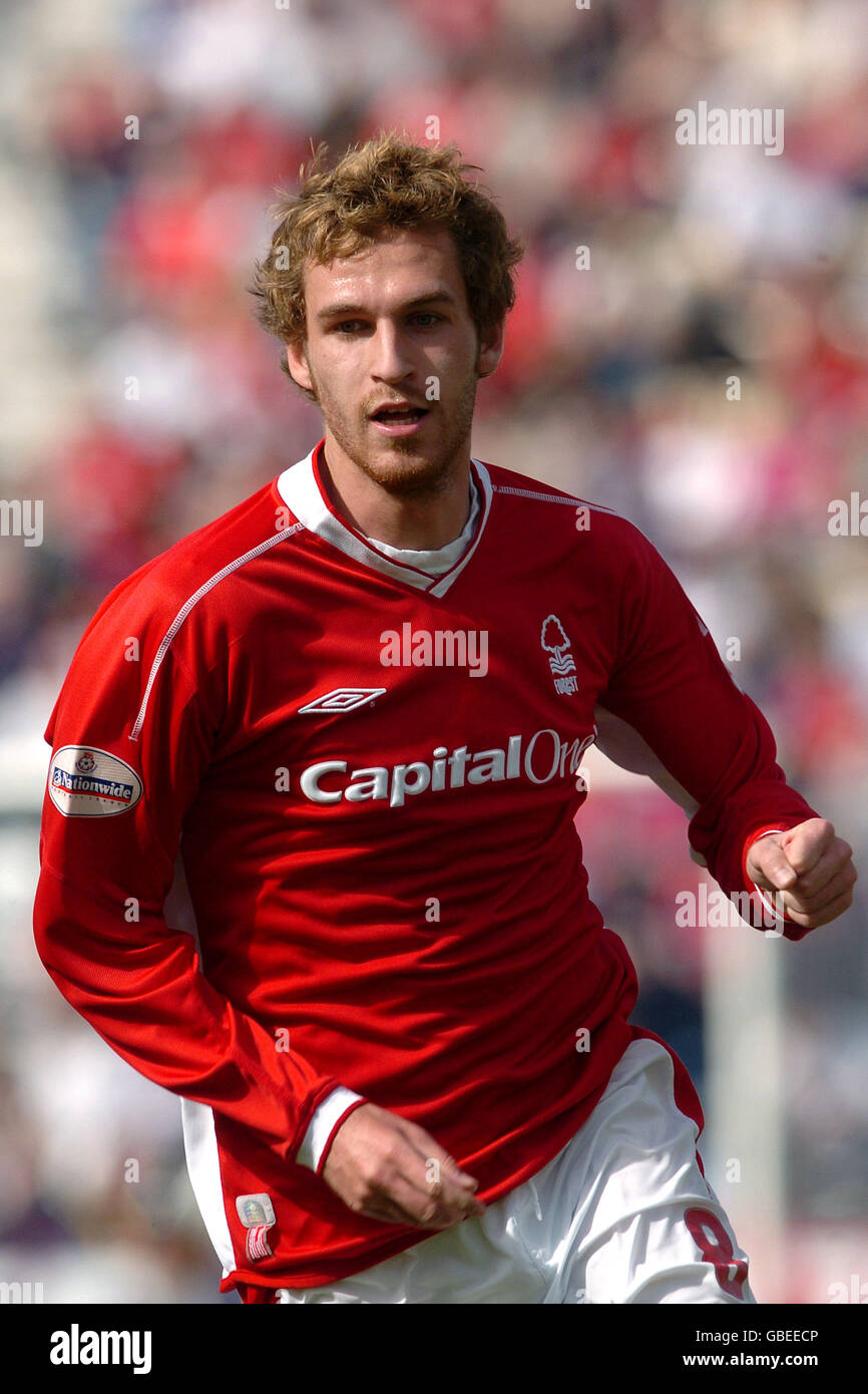 División de la Liga Nacional de Fútbol - Uno - Preston North End v Nottingham Forest Foto de stock