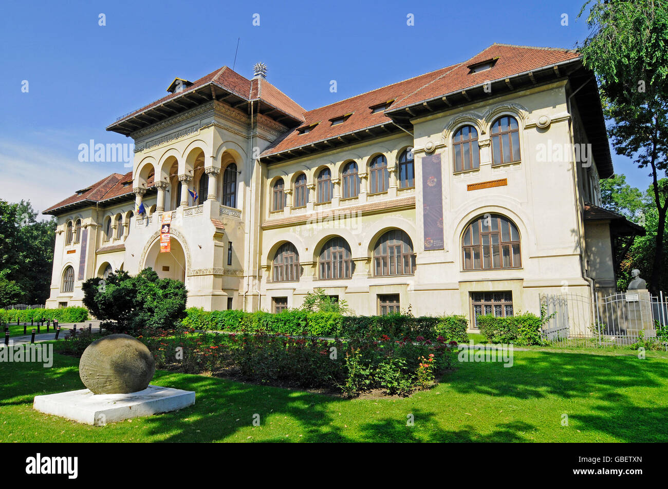 El Instituto Geológico, Museo de Geología, Bucarest, Rumania Foto de stock