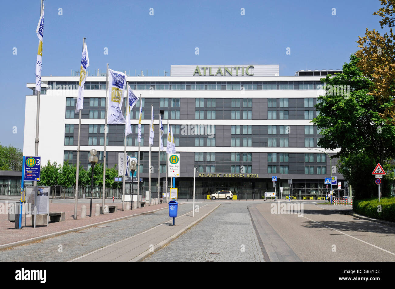 Atlantic Congress Hotel, Gruga Hall, justo, Essen, Renania del Norte-Westfalia, Alemania Foto de stock