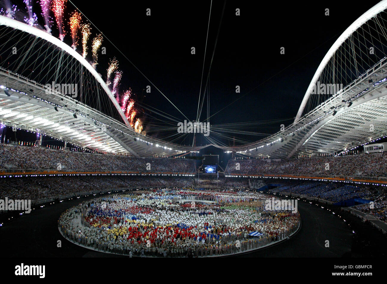 Los Juegos Olímpicos de Atenas 2004 Ceremonia de Apertura Fotografía