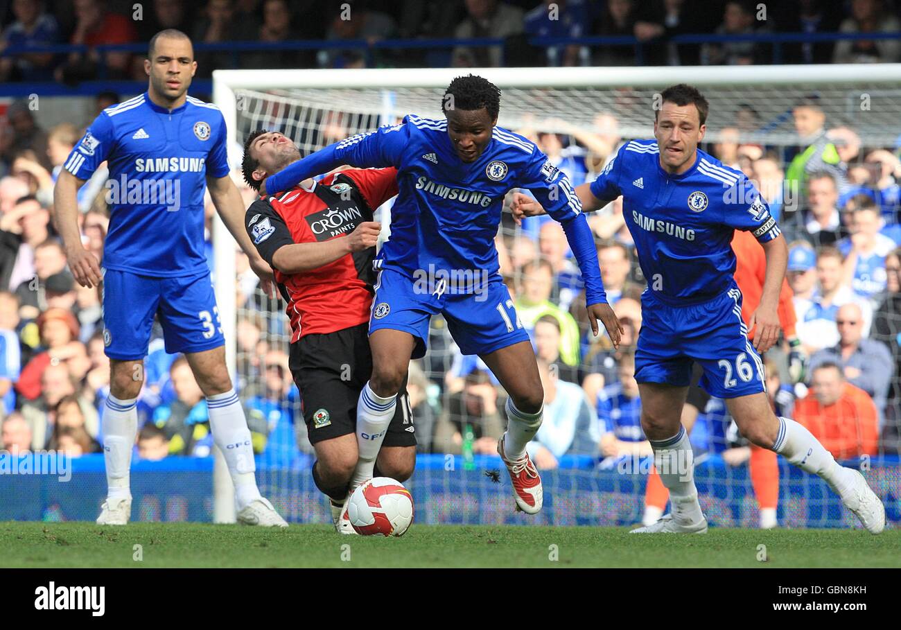 Fútbol - Barclays Premier League - Chelsea v Blackburn Rovers - Stamford Bridge Foto de stock
