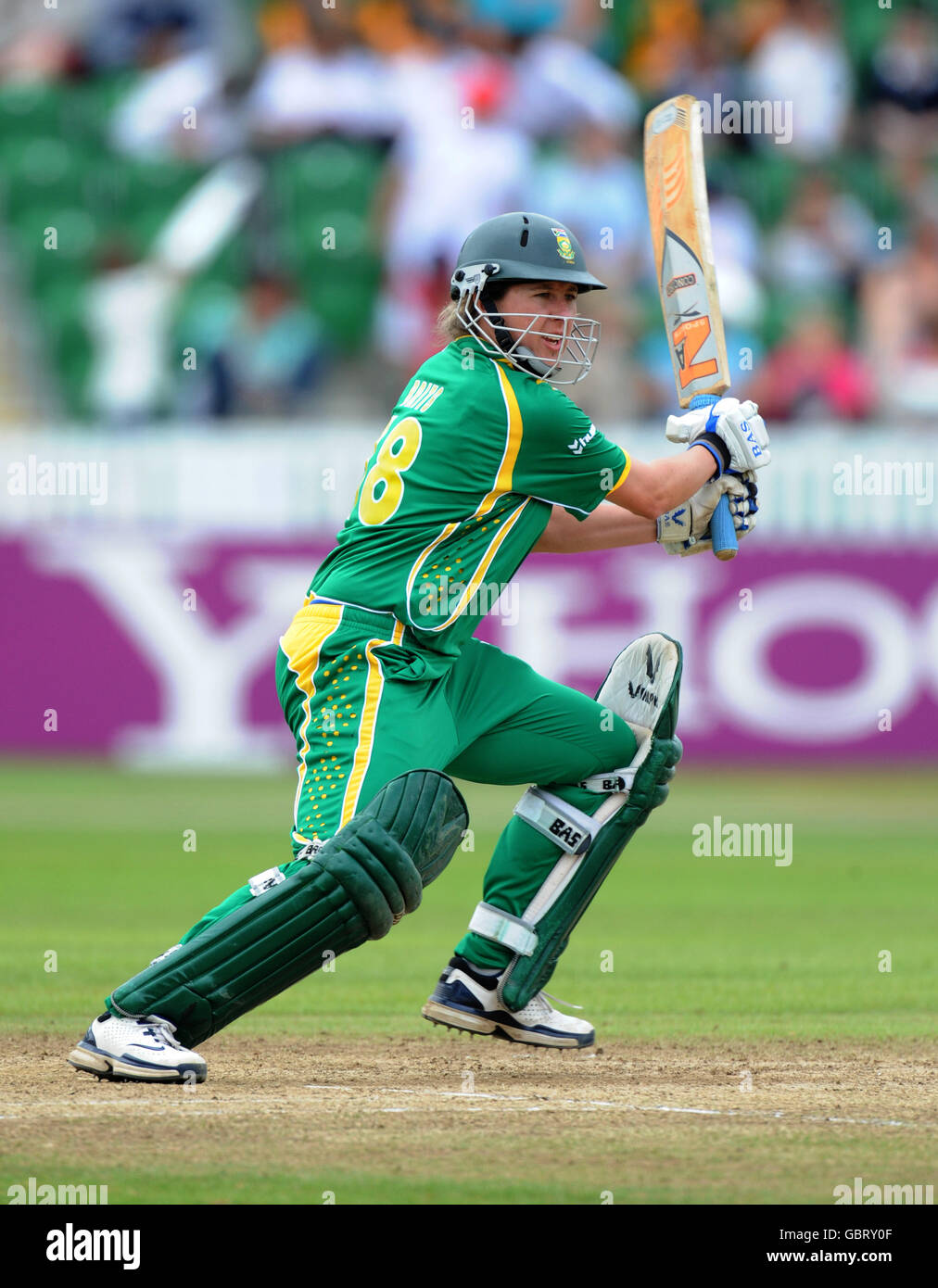 Cricket - ICC World Twenty20 Cup 2009 - Super Eights - Australia contra Sudáfrica. Brits Cri-Zelda de Sudáfrica Foto de stock