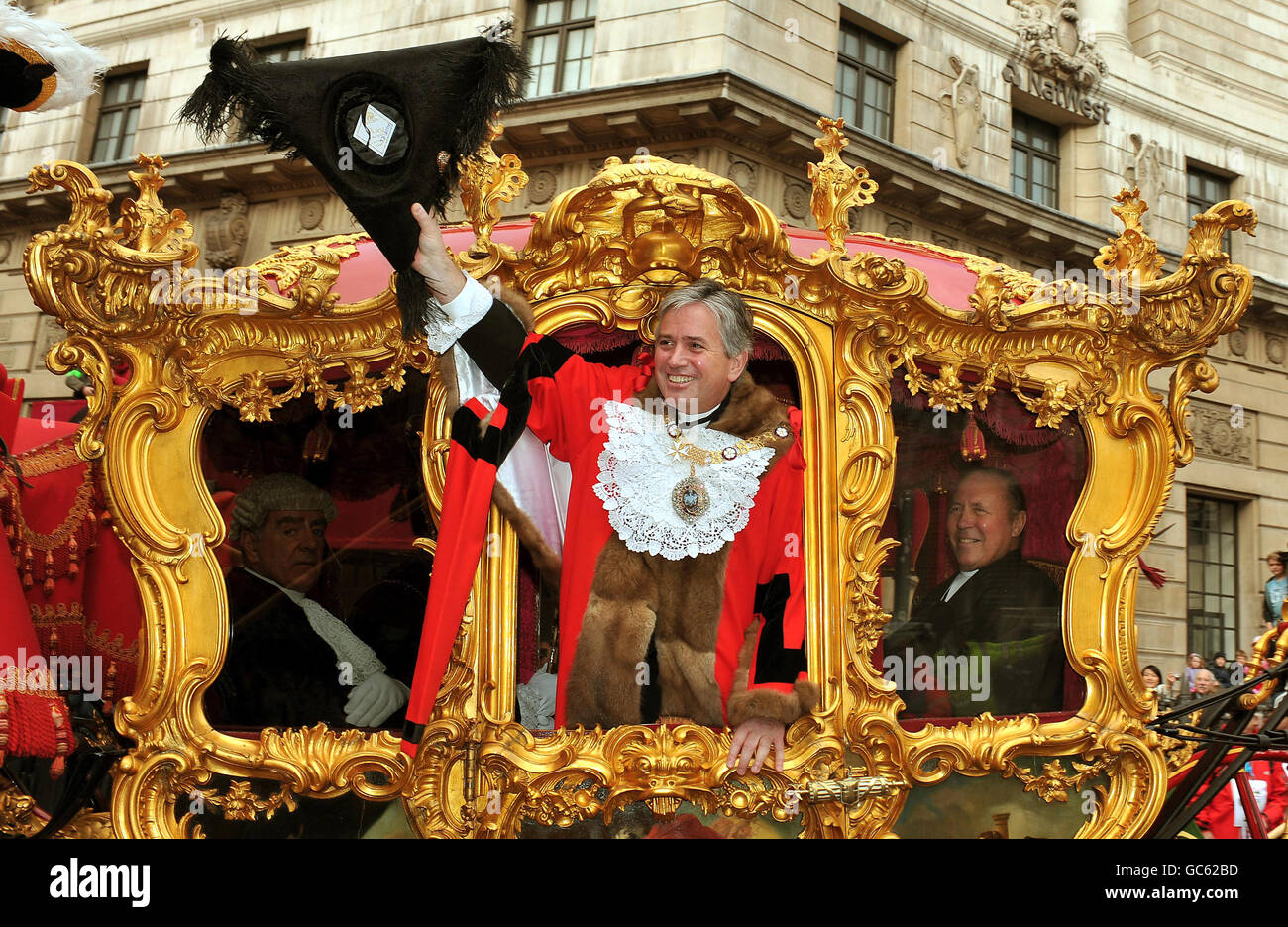 Costumbres y tradiciones - El Alcalde del show - Londres Foto de stock