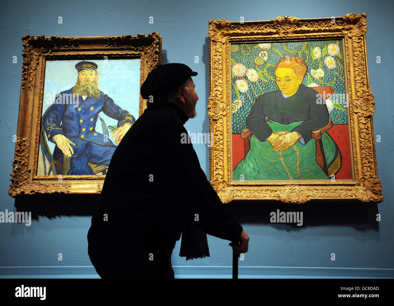 La verdadera exposición de Van Gogh Foto de stock