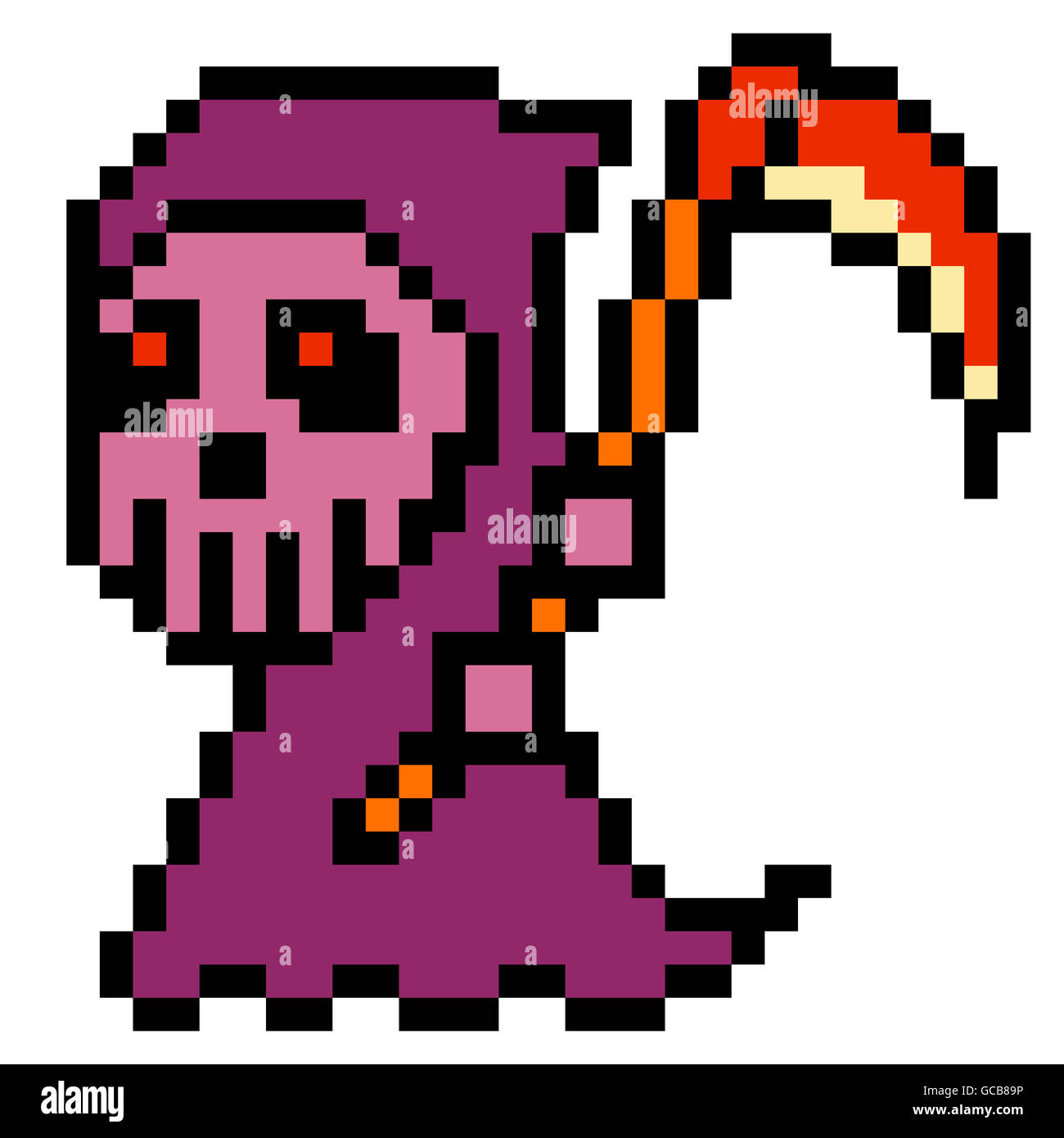 muerte de pixel art Fotograf??a de stock Alamy