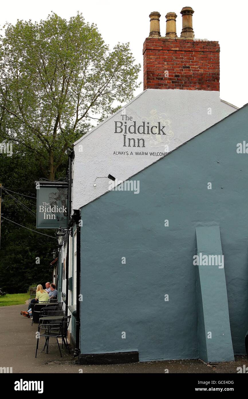 El Inn en Fatfield Biddick, Tyne y el desgaste. Foto de stock