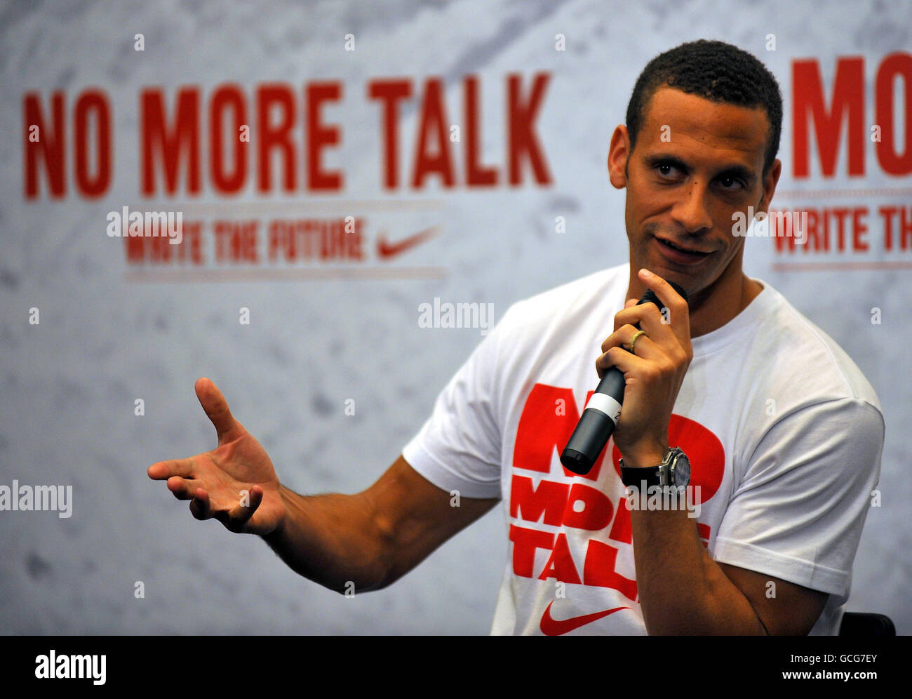 Nike photocall con Inglaterra jugadores Fotografía de stock - Alamy