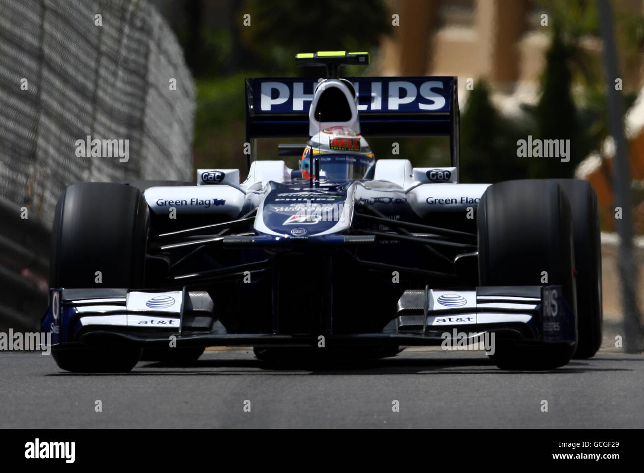 Carreras de Fórmula Uno - Gran Premio de Mónaco - Día de Práctica - Circuito de Mónaco. Williams' Nico Hulkenberg durante la práctica en el Circuit de Monaco, Monte Carlo. Foto de stock