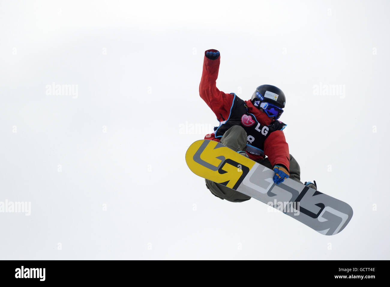 Deportes de invierno - Freeze Festival 2010 - La central eléctrica de Battersea. Foto de stock