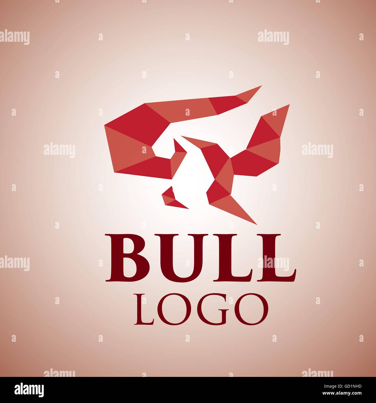 Bull Logotipo Diseñado En Una Forma Sencilla Para Que Se Pueda Usar Para Múltiples Propone Como 