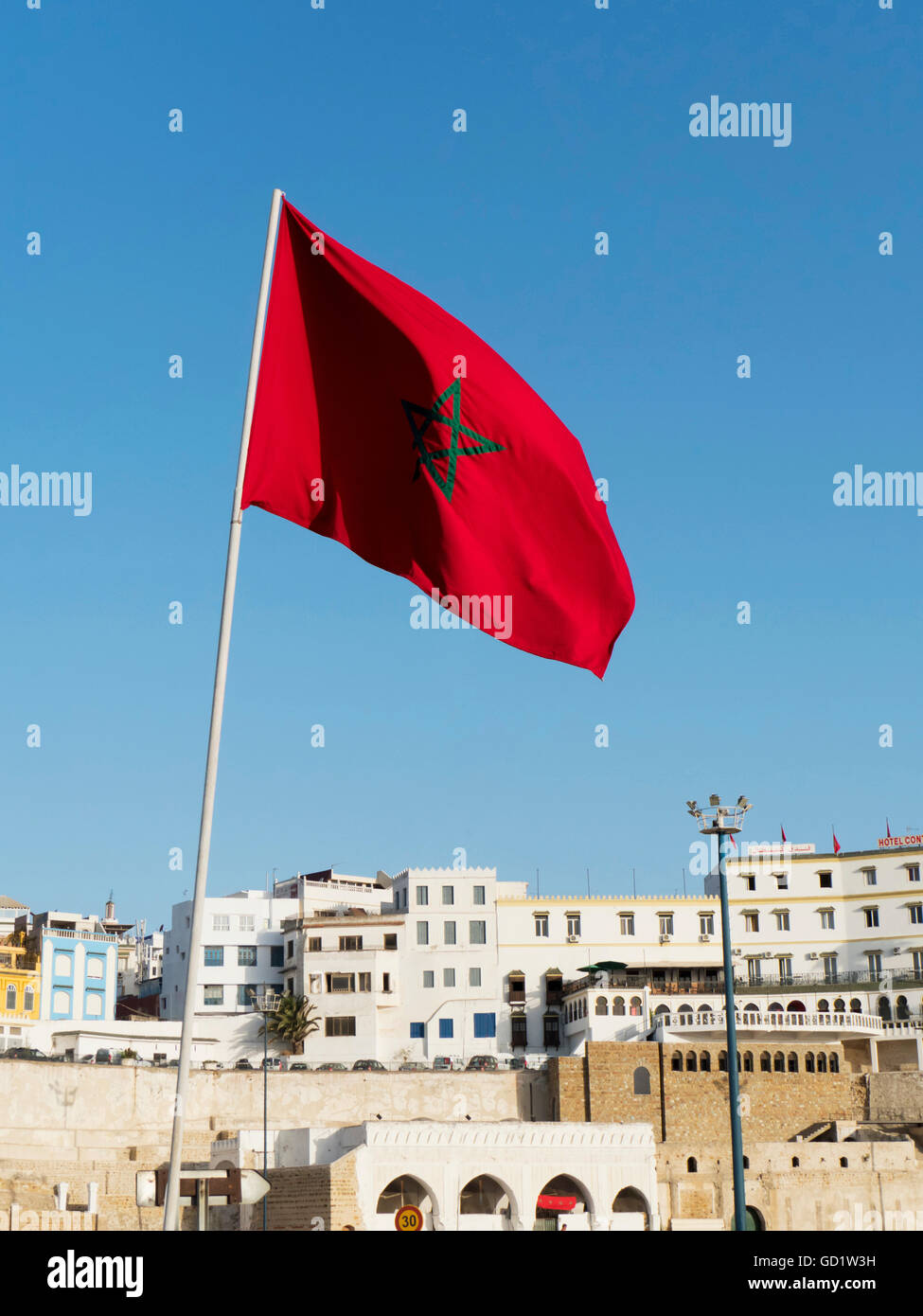 Pabellón de Marruecos, Tánger, Marruecos Foto de stock
