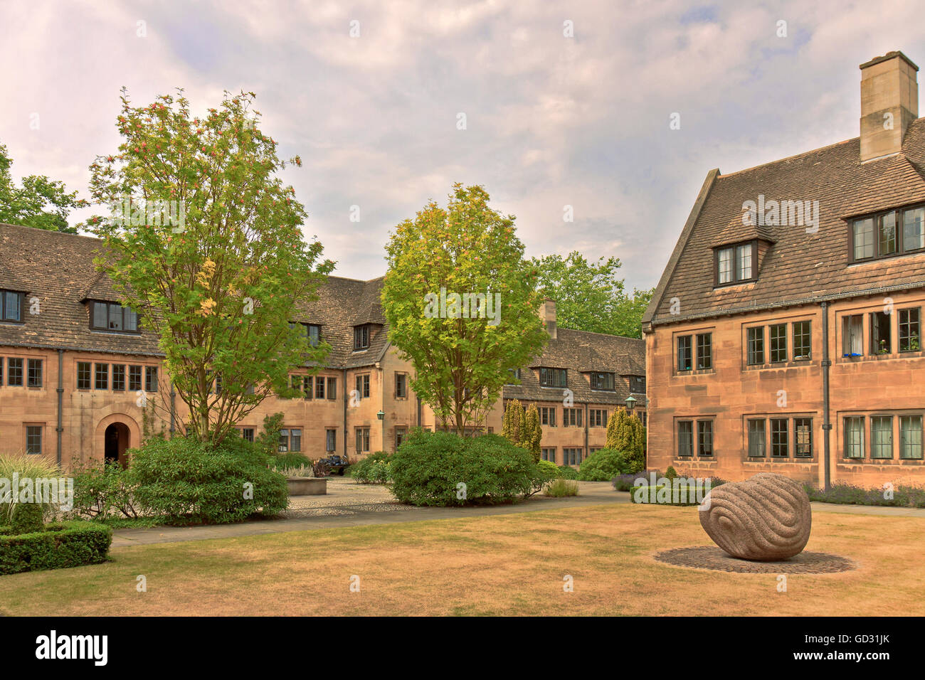 Nuffield College de Oxford en el REINO UNIDO Foto de stock