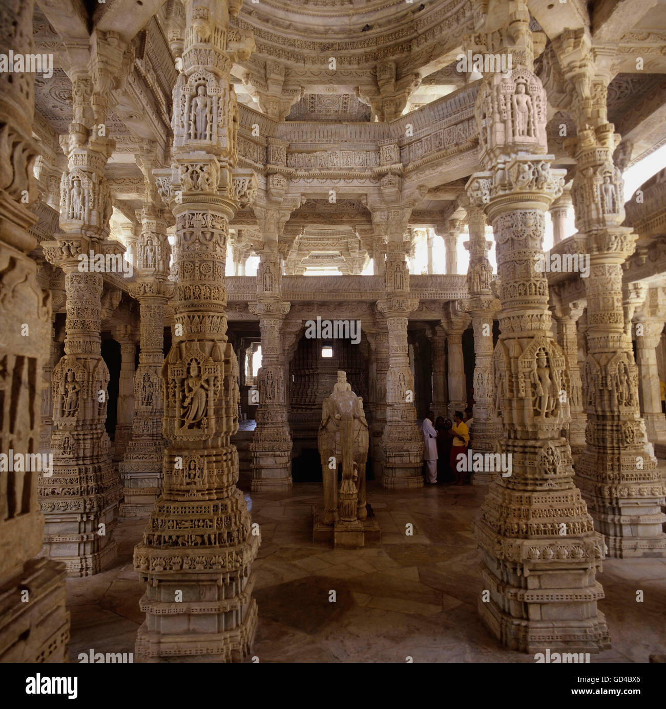 Templo de Ranakpur Foto de stock