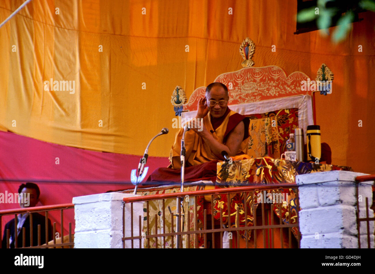 Su Santidad el Dalai Lama Foto de stock