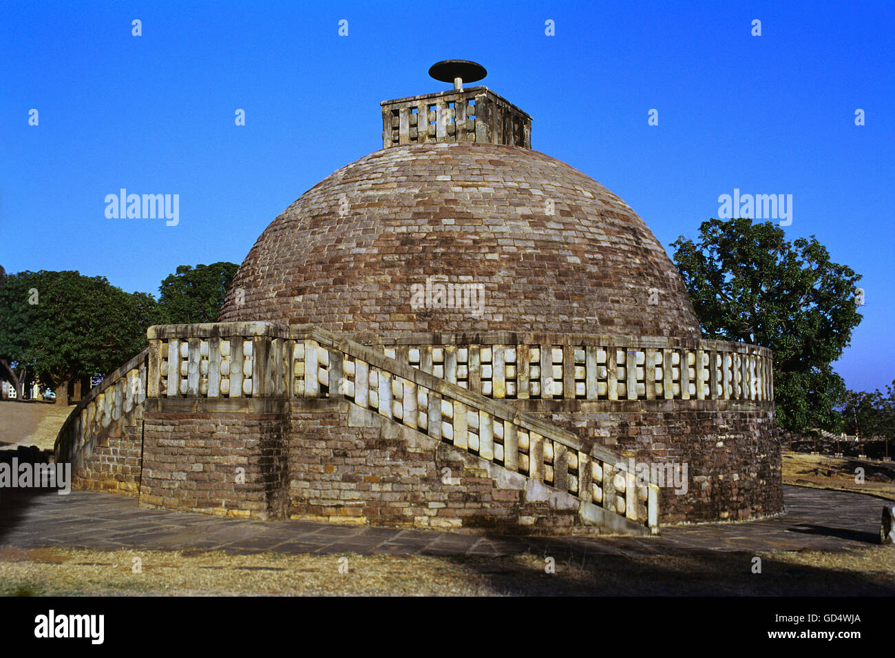 Sanchi Stupa Foto de stock