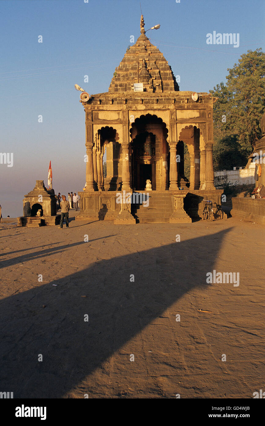 Maheshwar Ghat Foto de stock