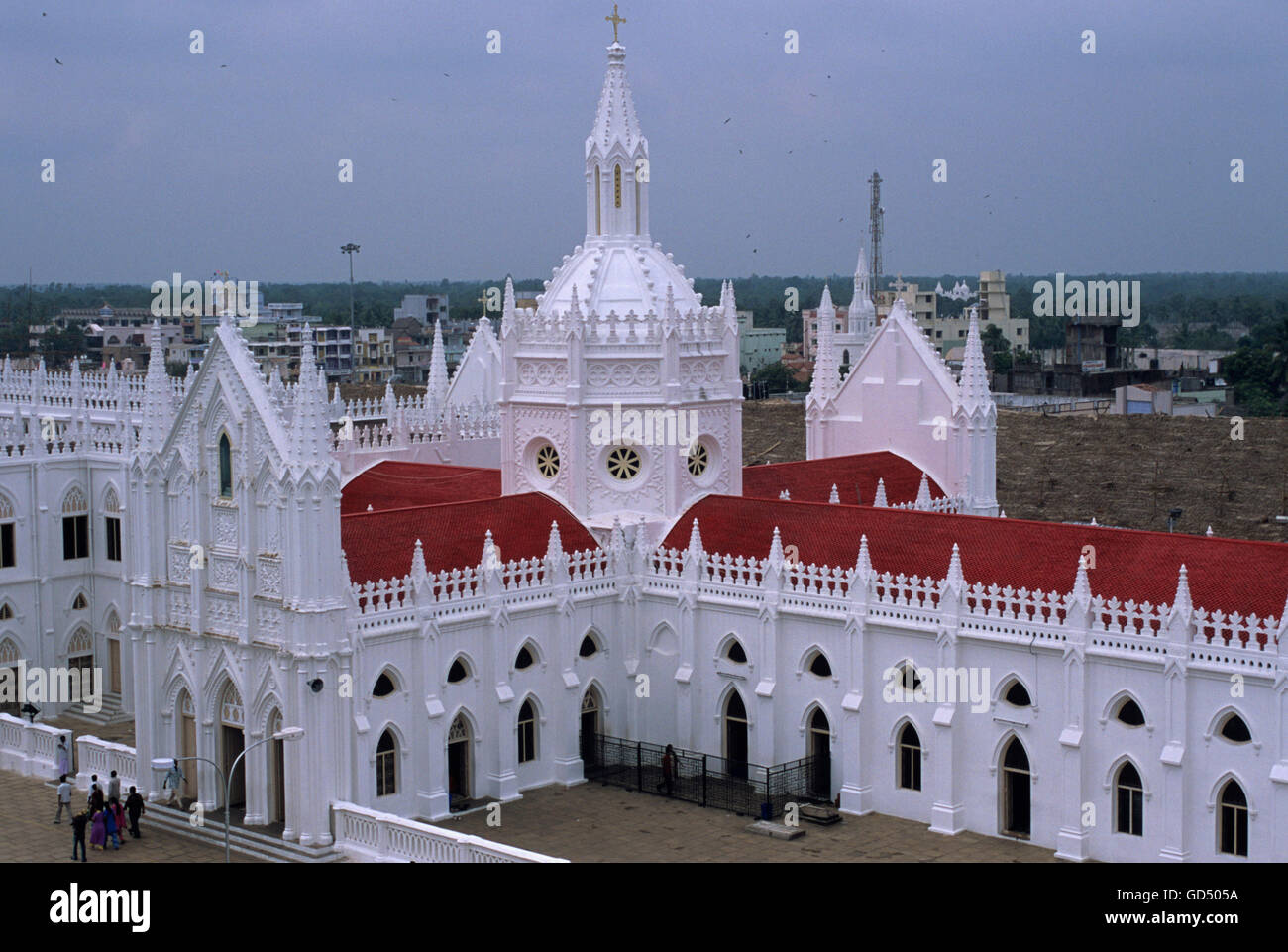 Iglesia de Velankanni Foto de stock