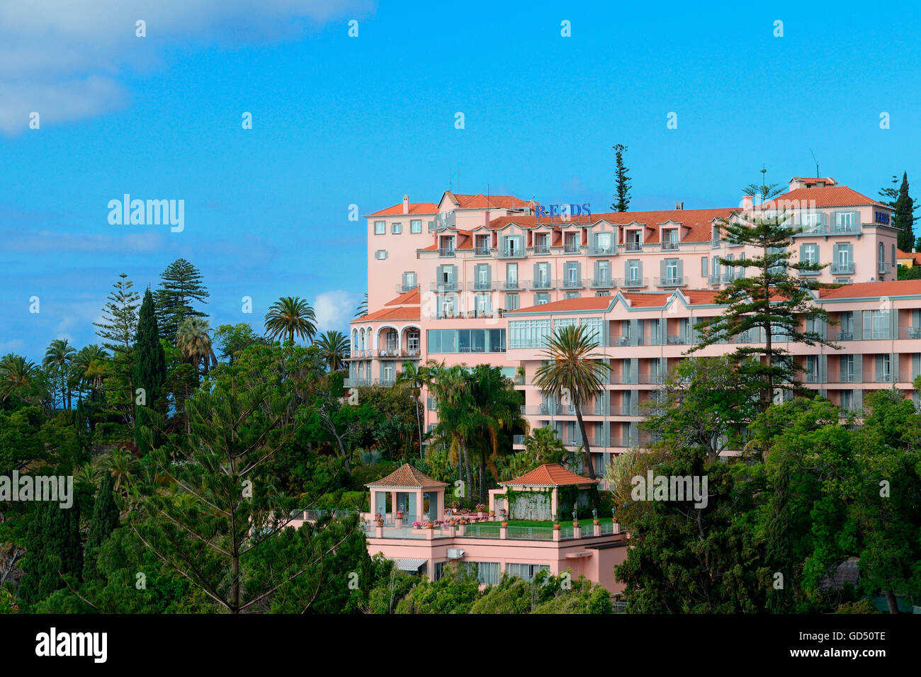 Hotel Reid's Palace, Luxushotel, Funchal, Madeira, Portugal Foto de stock