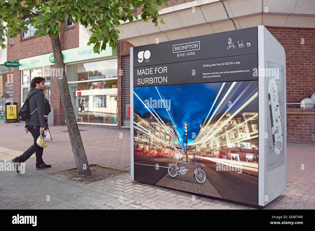 Brompton bike hire fotografías e imágenes de alta resolución Alamy