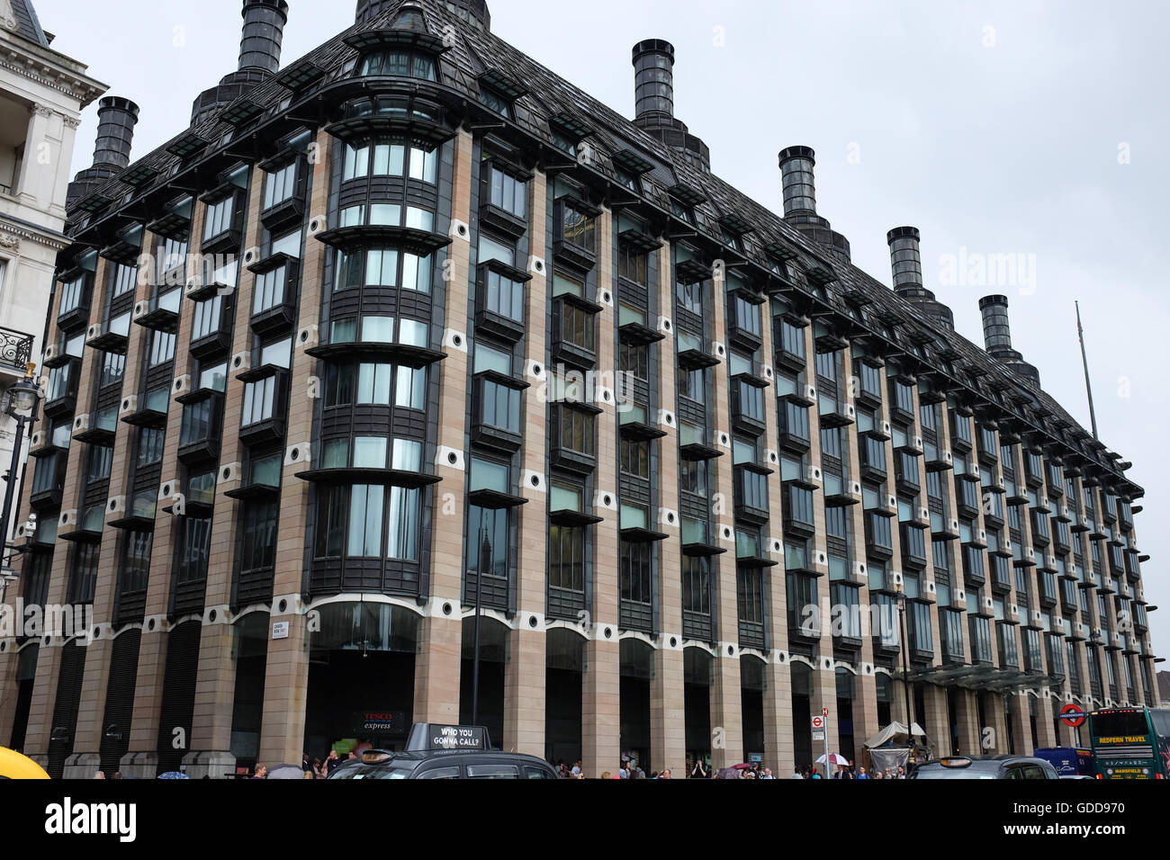 Portcullis House en Westminster, Londres, Inglaterra. Foto de stock