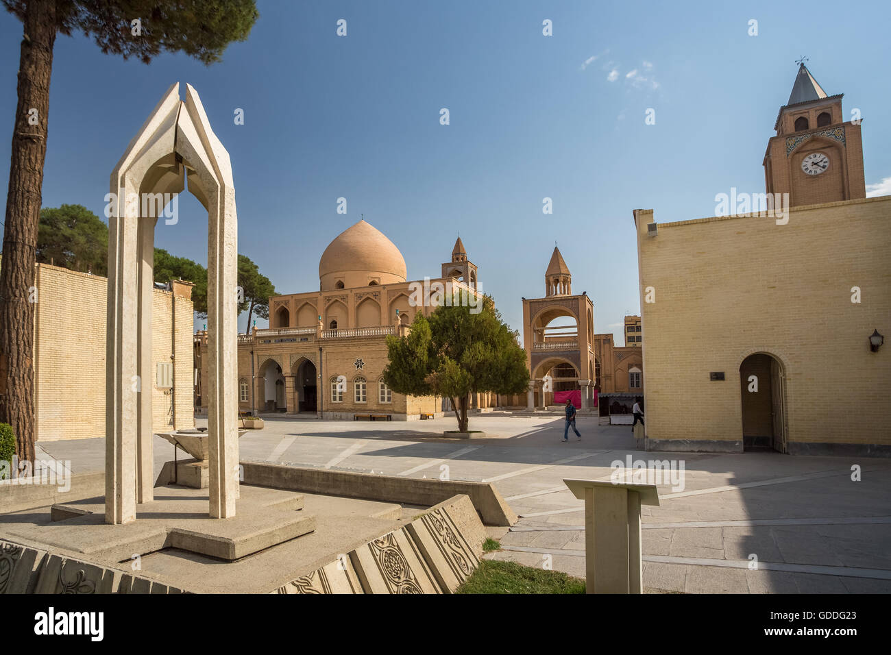 Irán,Esfahan Ciudad,Jolfa,Barrio Armenio,Catedral Vank, Foto de stock