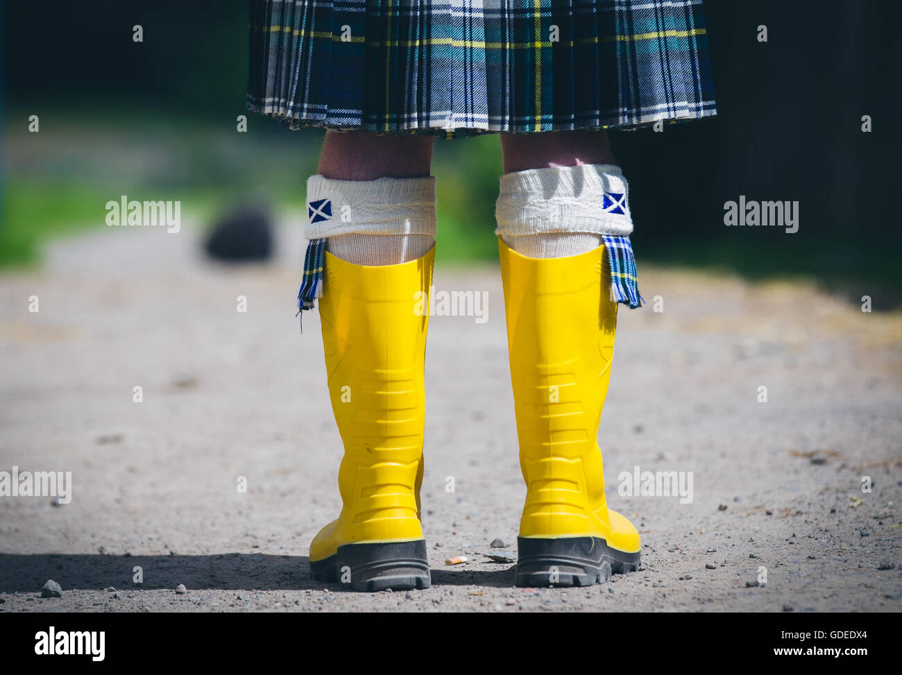Falda escocesa calcetín parpadea Liso para Hombre Gris/Kilt Manguera Parpadea Gris/Kilt Destellos 