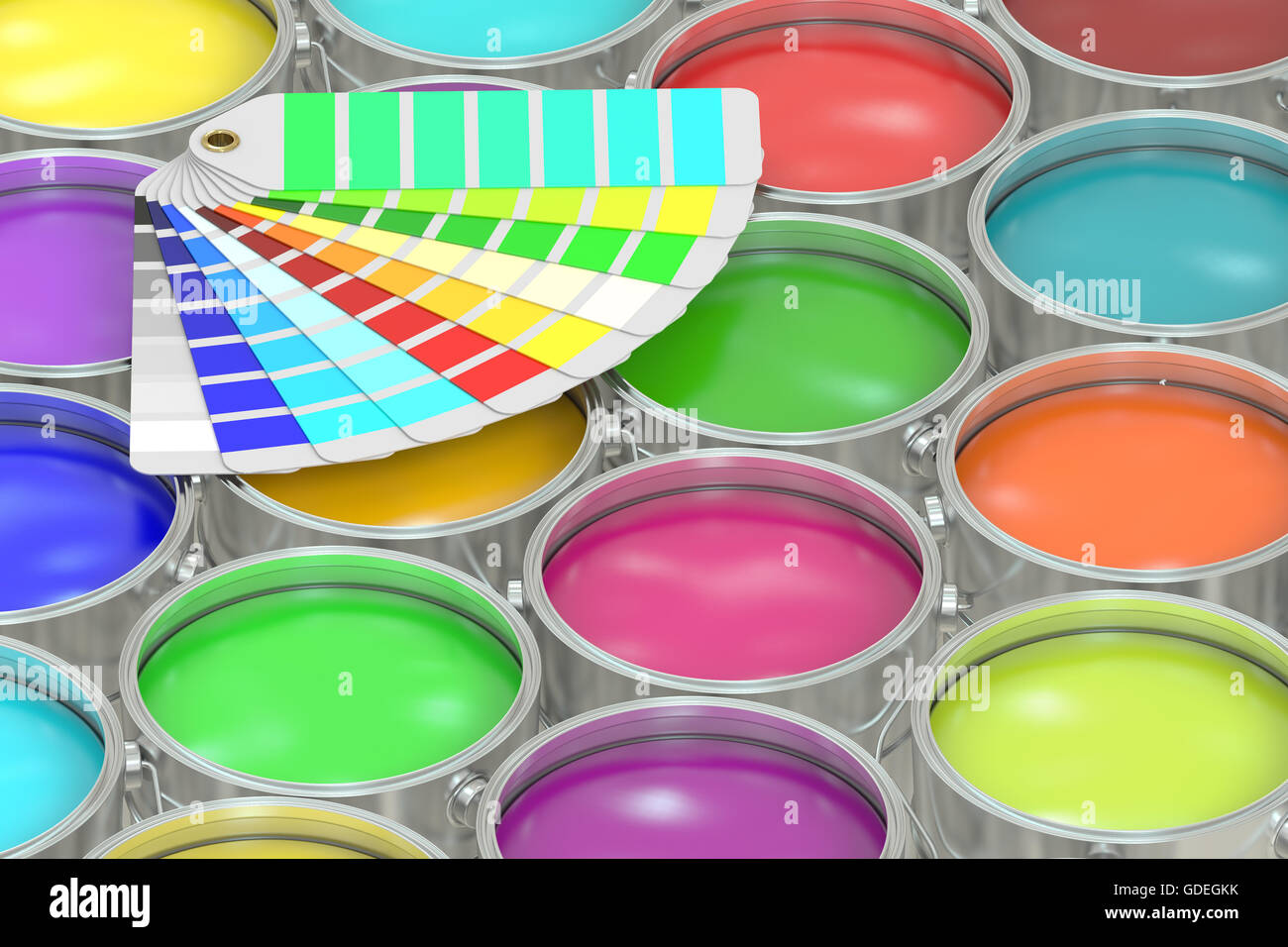 Pantone color palette guide 3d fotografías e imágenes de alta resolución -  Alamy