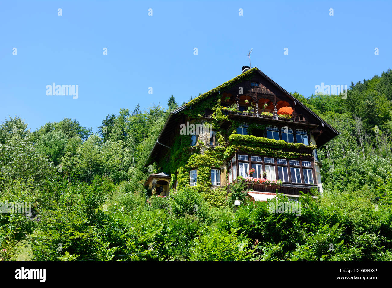 Sankt Gilgen: Villa, Austria, Salzburgo, Salzkammergut Foto de stock