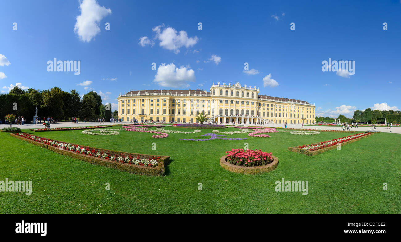 Wien, Viena: Palacio de Schönbrunn, Austria, Wien, 13. Foto de stock