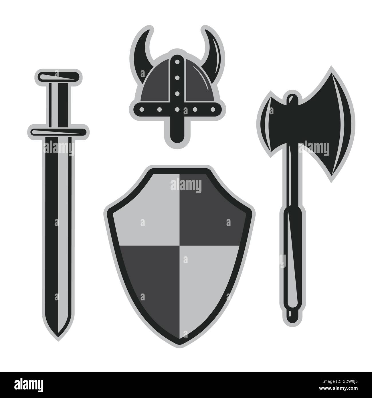 801108 Escudo vikingo > Espadas y mas